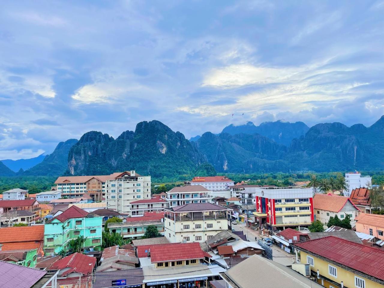 Vangvieng Sisavang Mountain View Hotel Vang Vieng Eksteriør bilde